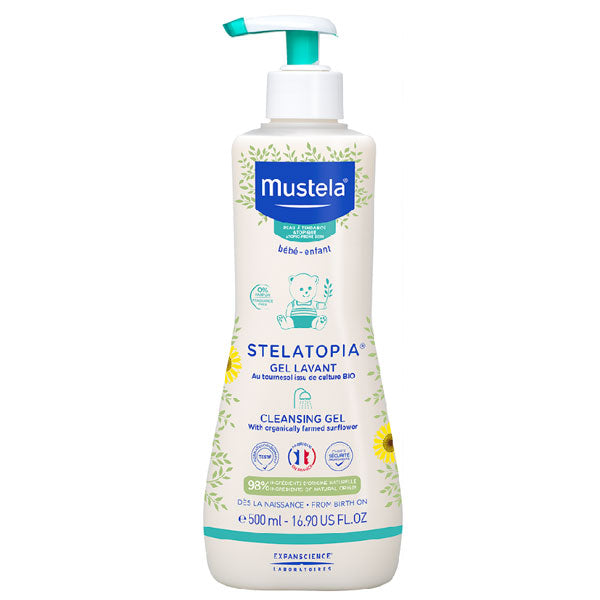 Mustela Stelatopia Cleansing Gel 500ml