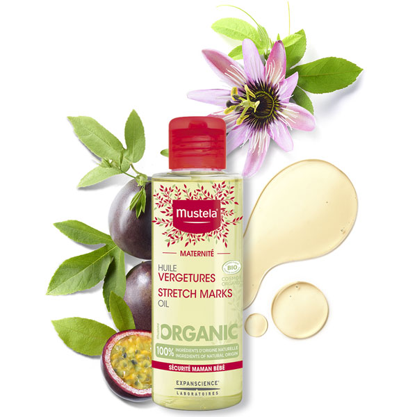 Mustela Stretch Marks Oil Fragrance Free 105ml