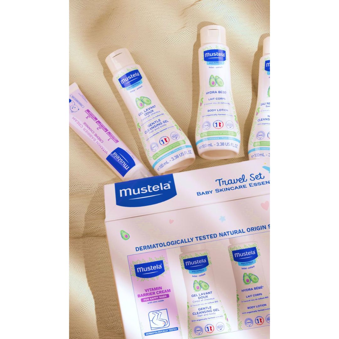 Mustela Travel Set - Baby Skincare Essentials