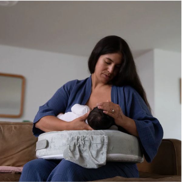 My Brest Friend Deluxe Nursing Pillow Evening Grey