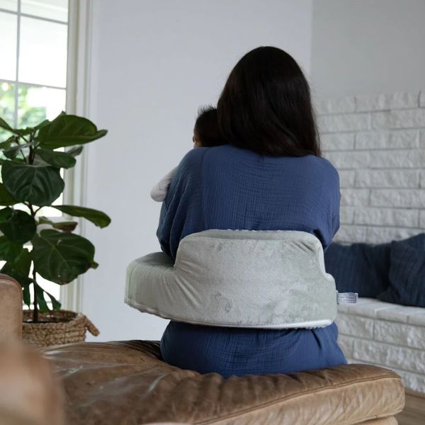 My Brest Friend Deluxe Nursing Pillow Evening Grey