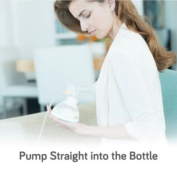 Nanobebe Breast Pump Adaptor Set White 1pk