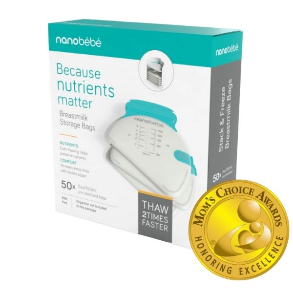 Nanobebe 50 Breastmilk Storage Bags