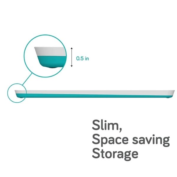 Nanobebe Compact Drying Rack White/Teal