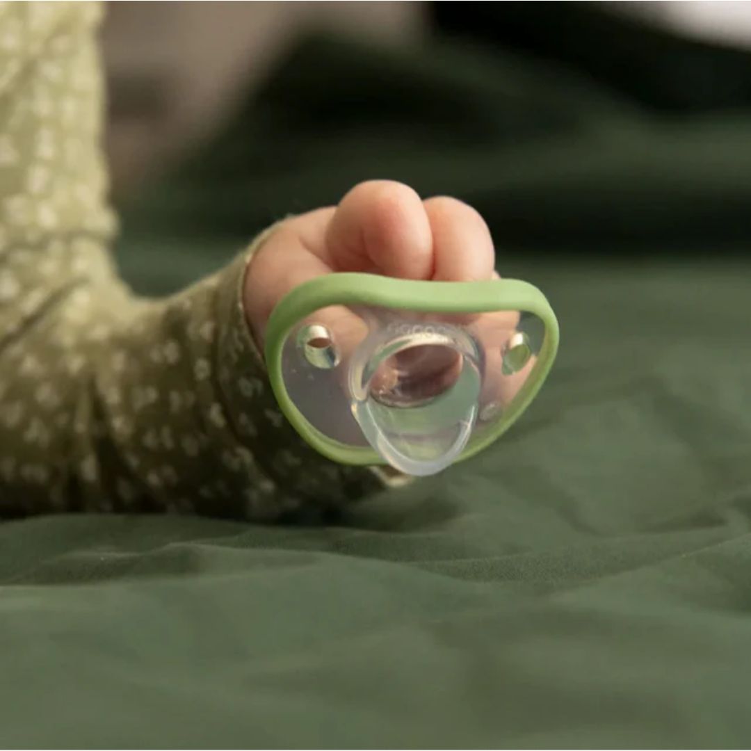 Nanobebe Flexy Pacifier 3m+ Sage 2pk