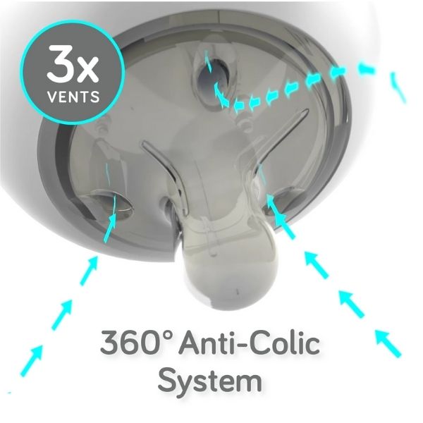Nanobebe Flexy Silicone Bottle White