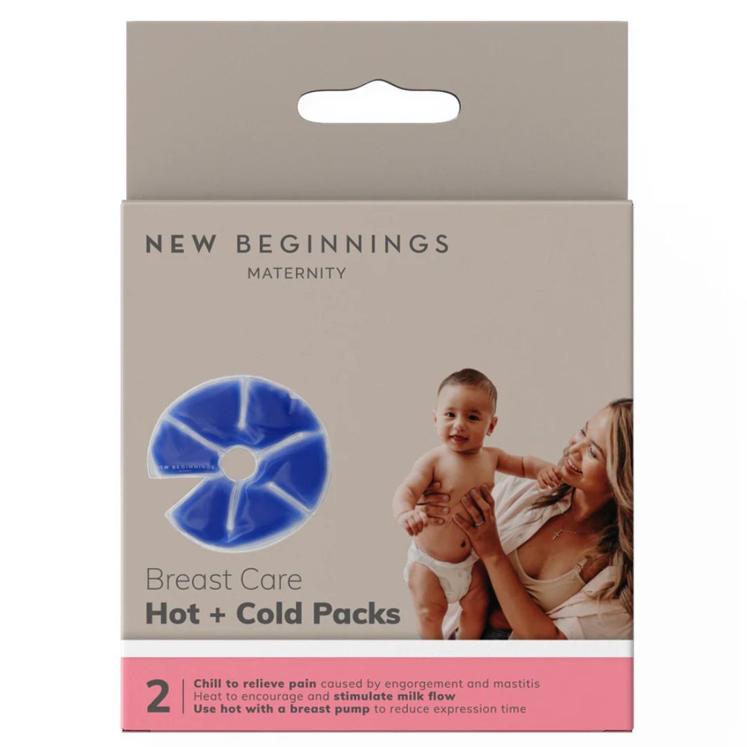 New Beginnings Breast Care Hot & Cold Packs 2pk