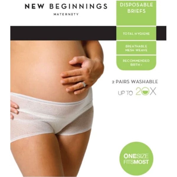 New Beginnings Disposable Briefs 2Pack