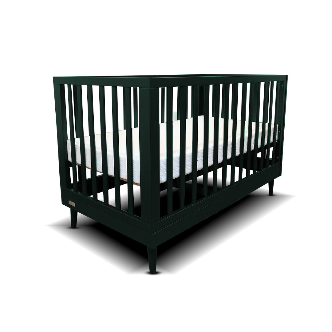 Eldita Kent Cot Limited Edition Dark Green with Mattress