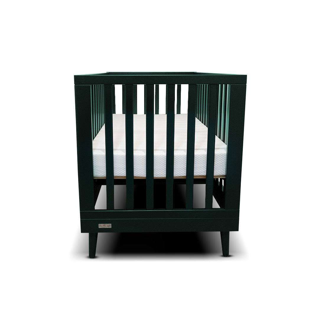 Eldita Kent Cot Limited Edition Dark Green with Mattress