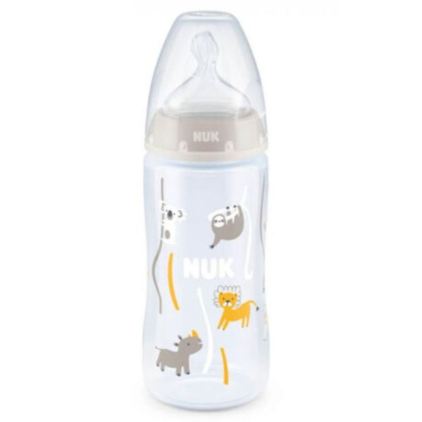 NUK PP Temperature Control Bottle 300ml 0-6m Neutral