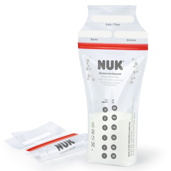 NUK Breast Milk Bags 25 Pack