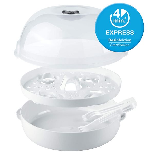 NUK Microwave Steam Steriliser 4 Minutes