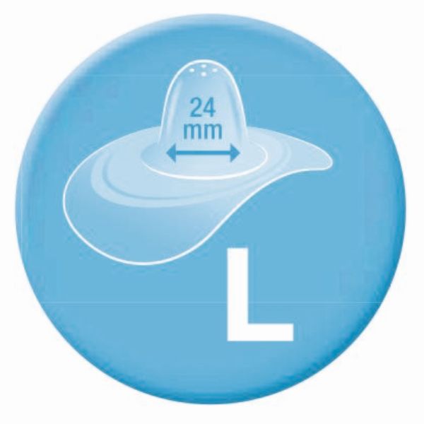 NUK Silicone Nipple Shields with Box Large 2pk