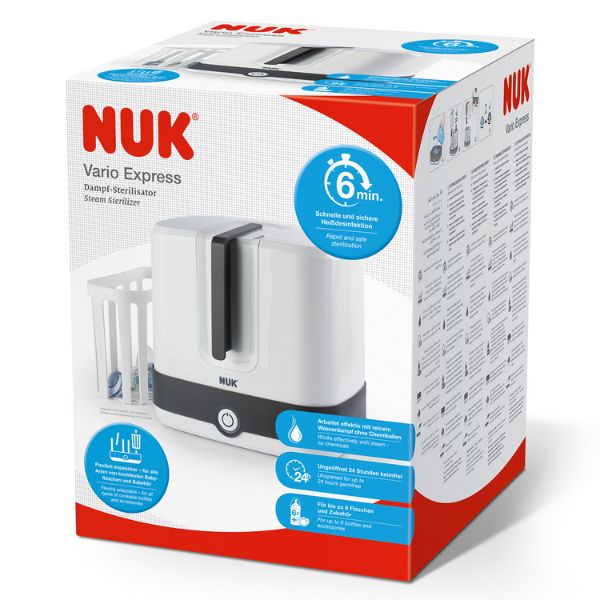 NUK Vario Express Steam Electrical Steriliser 6 Minutes