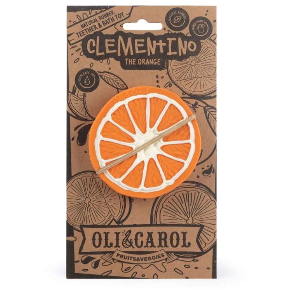 Oli & Carol Clementino the Orange Teether