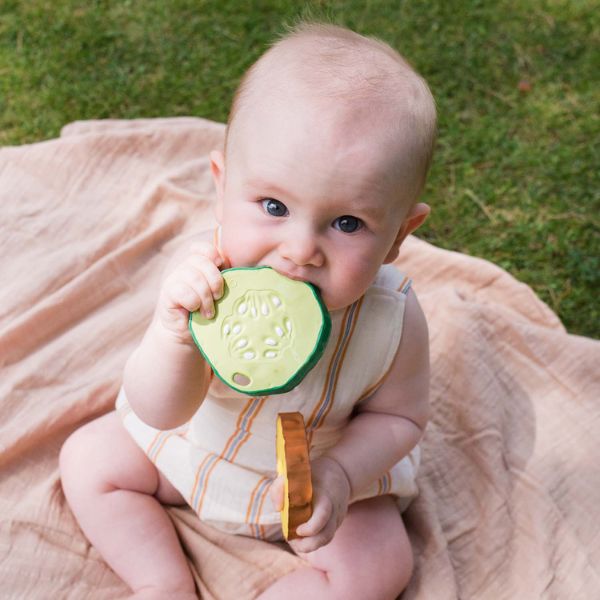 Oli & Carol Pepino the Cucumber Teether