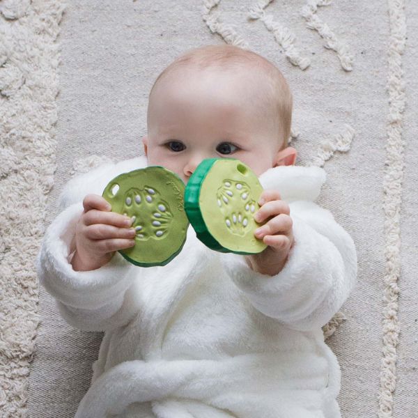 Oli & Carol Pepino the Cucumber Teether