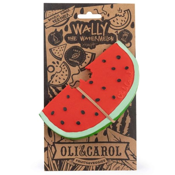 Oli & Carol Wally the Watermelon Teether