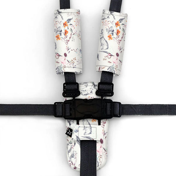 OutlookBaby 3pc Harness Cover Set Enchanted Bunnies