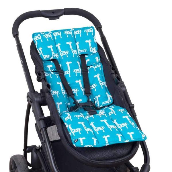 OutlookBaby Pram Liner Teal Giraffe
