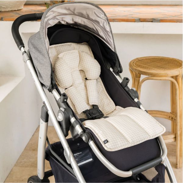 OutlookBaby Pram Liner Wheat Gingham