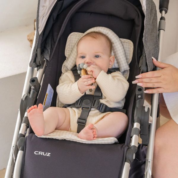 OutlookBaby Mini Pram Liner Wheat Gingham