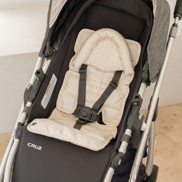 OutlookBaby Mini Pram Liner Wheat Gingham