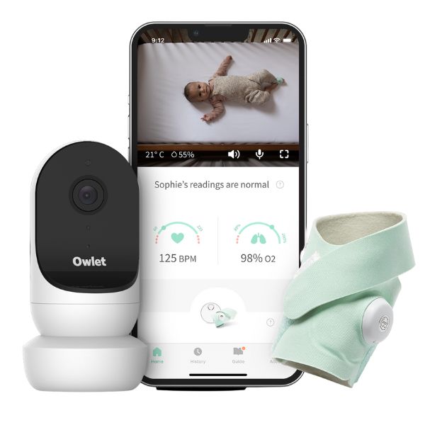 Owlet Monitor Duo 2 - Smart Sock 3 + Cam 2