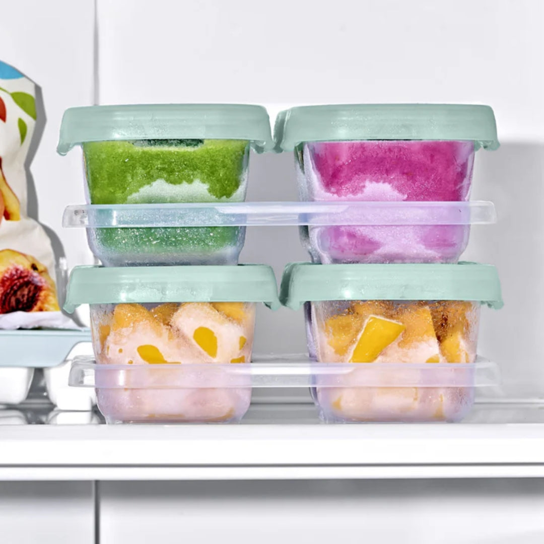 OXO TOT Baby Blocks Freezer Storage Containers 180ml Opal