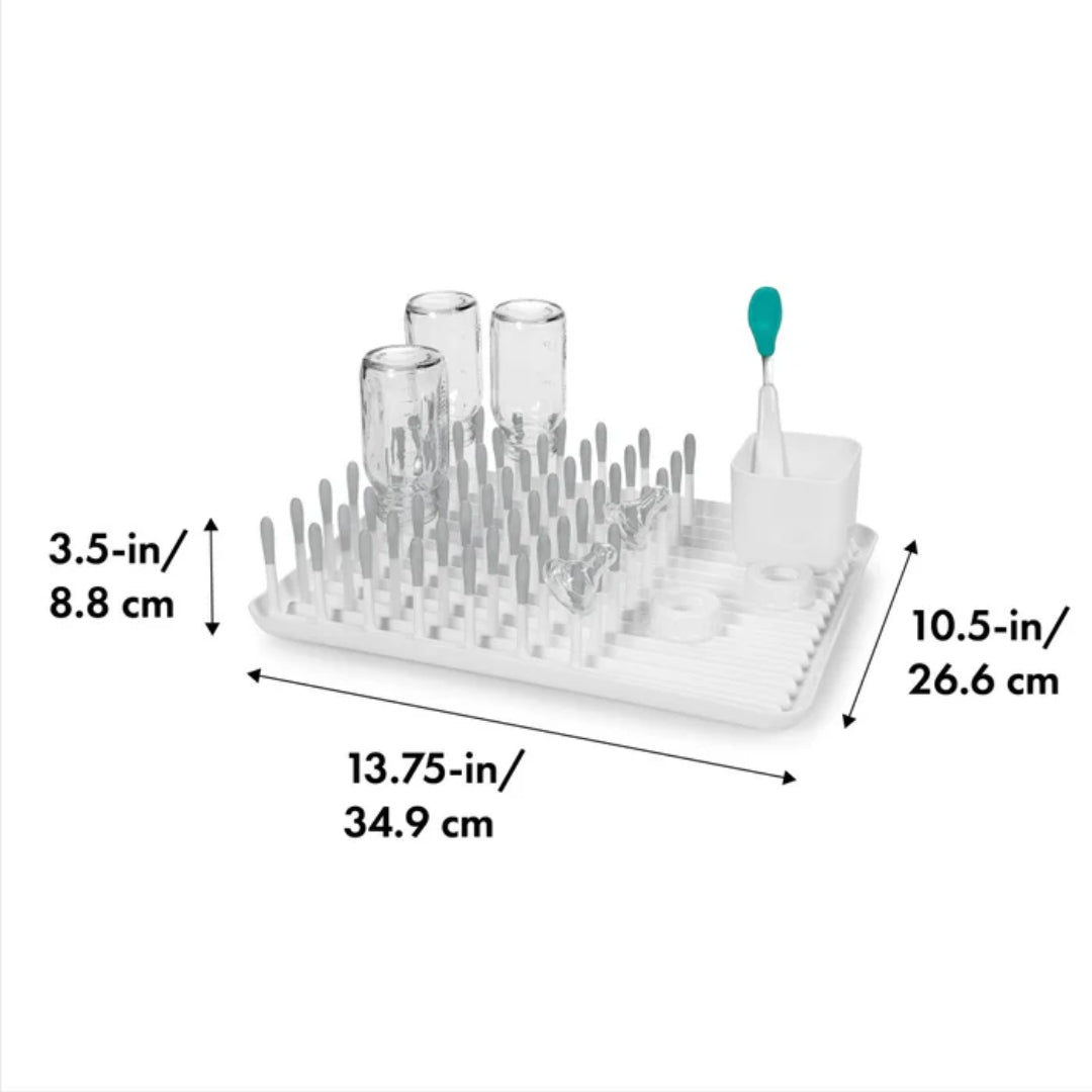 OXO TOT Bottle Drying Rack Grey