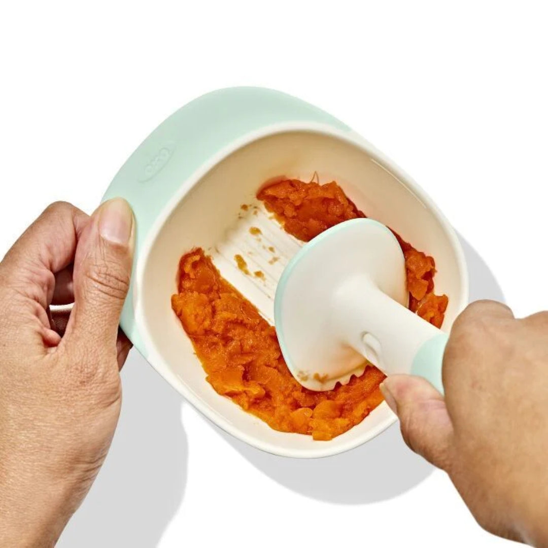 OXO TOT Baby Food Masher Opal