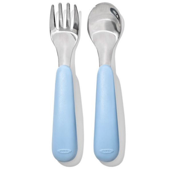 OXO TOT Fork & Spoon Set Dusk