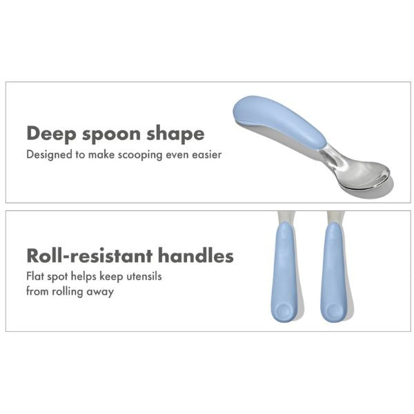 OXO TOT Fork & Spoon Set Dusk