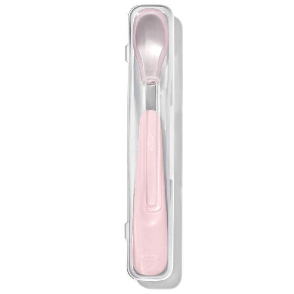 OXO TOT On-The-Go Feeding Spoon Blossom