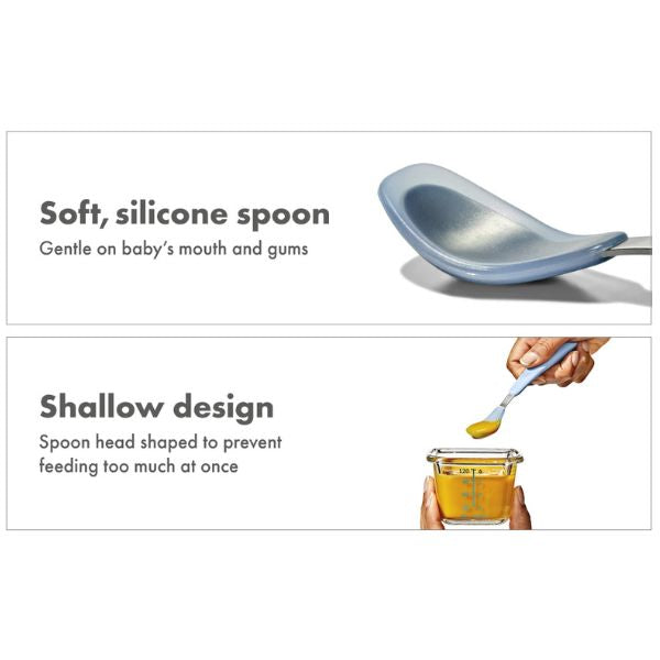 OXO TOT On-The-Go Feeding Spoon Dusk