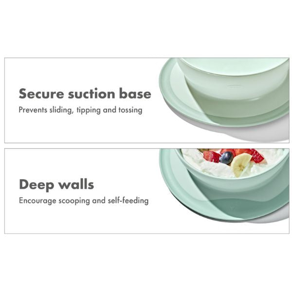 OXO TOT Stick & Stay Suction Bowl Opal