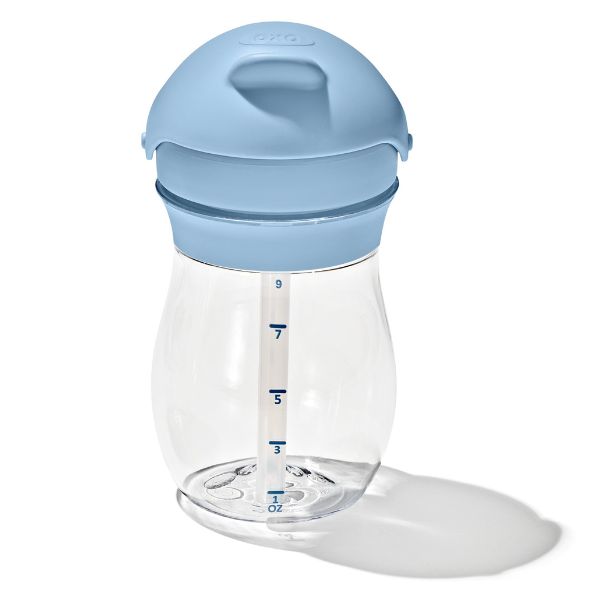 OXO TOT Transitions 9oz Straw Cup Dusk