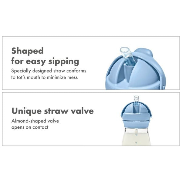 OXO TOT Transitions 9oz Straw Cup Dusk