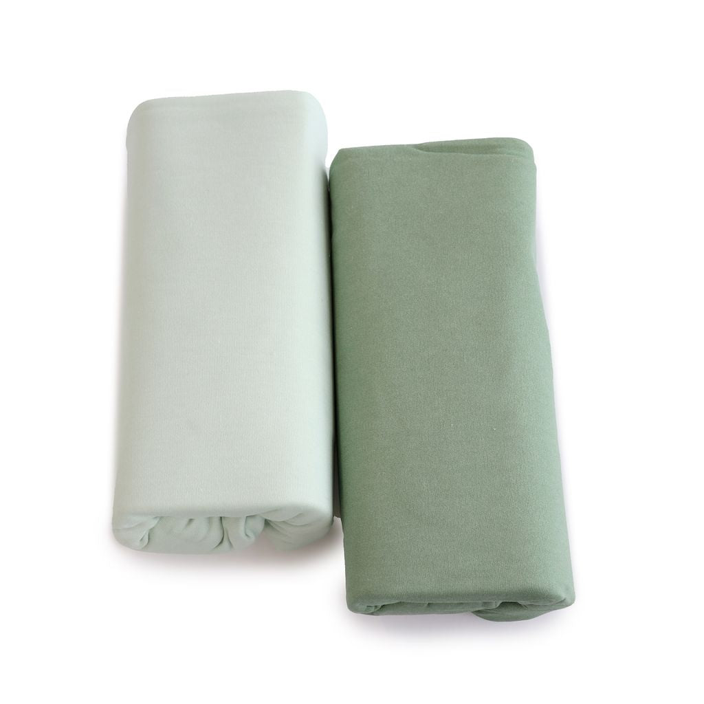 Bubba Blue Sundae Jersey Cot Fitted Sheets 2pk