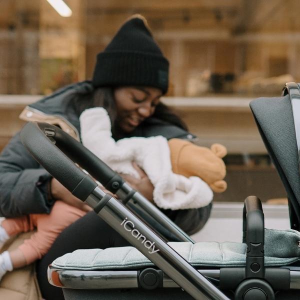 iCandy Peach 7 Twin Pram Truffle