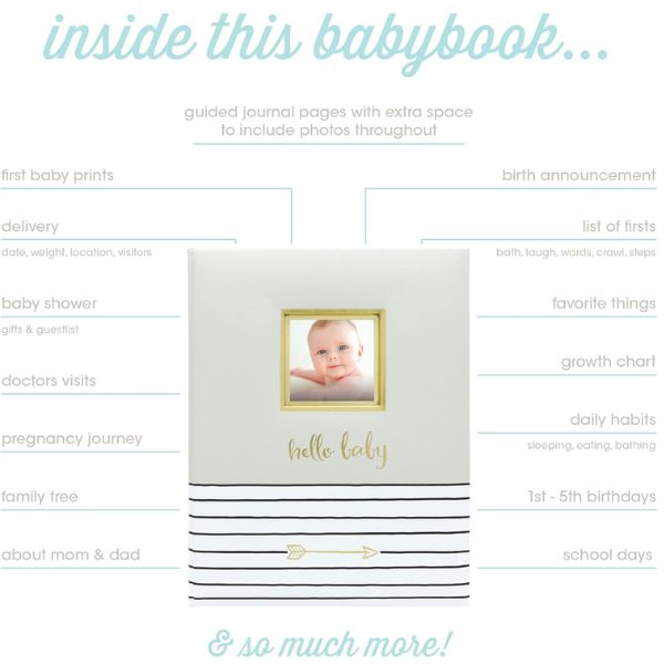 Pearhead Babybook Hello Baby