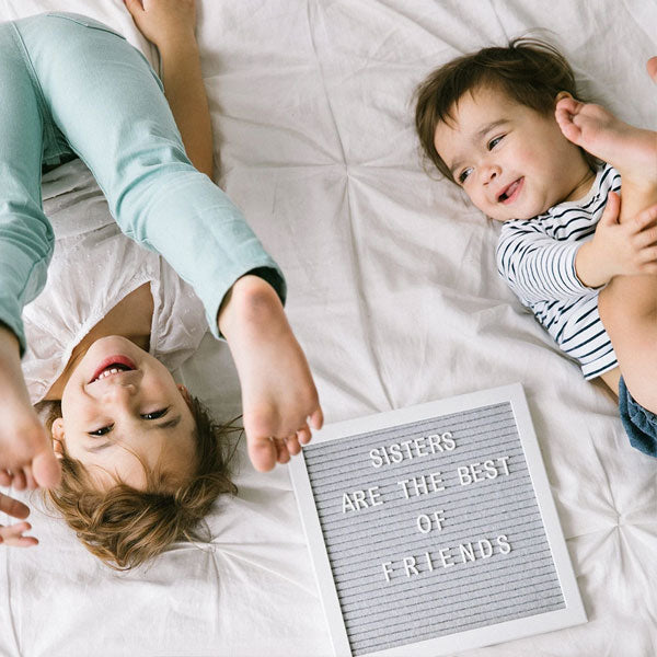 Pearhead Letterboard Set Grey