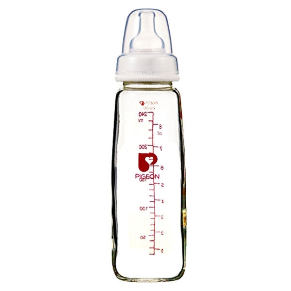 Pigeon Glass Bottle 240ml Standard Neck