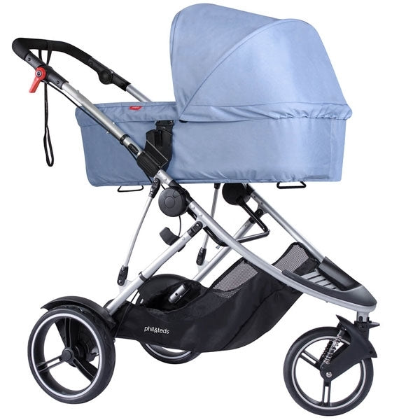 Phil & Teds Dash Snug Carrycot V5 - Blue Marl