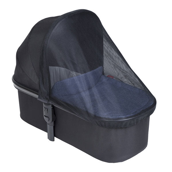 Phil&Teds Snug Carrycot All Weather Cover Black & Clear