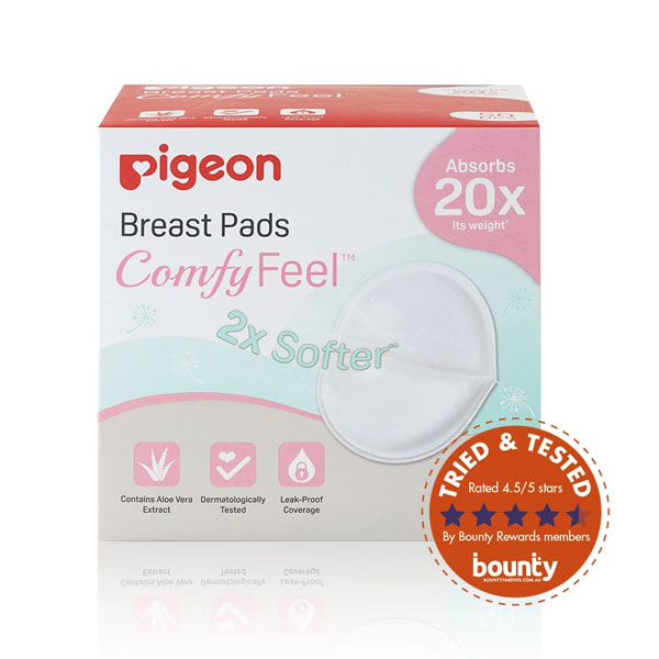 Pigeon ComfyFeel Breast Pads 50s
