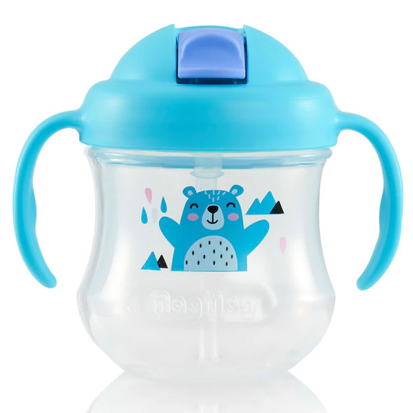 Pigeon Mag Mag Straw Cup Blue