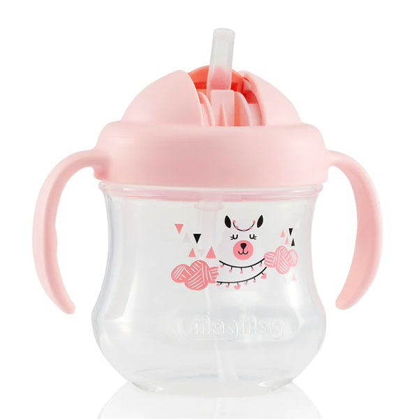 Pigeon Mag Mag Straw Cup Pink