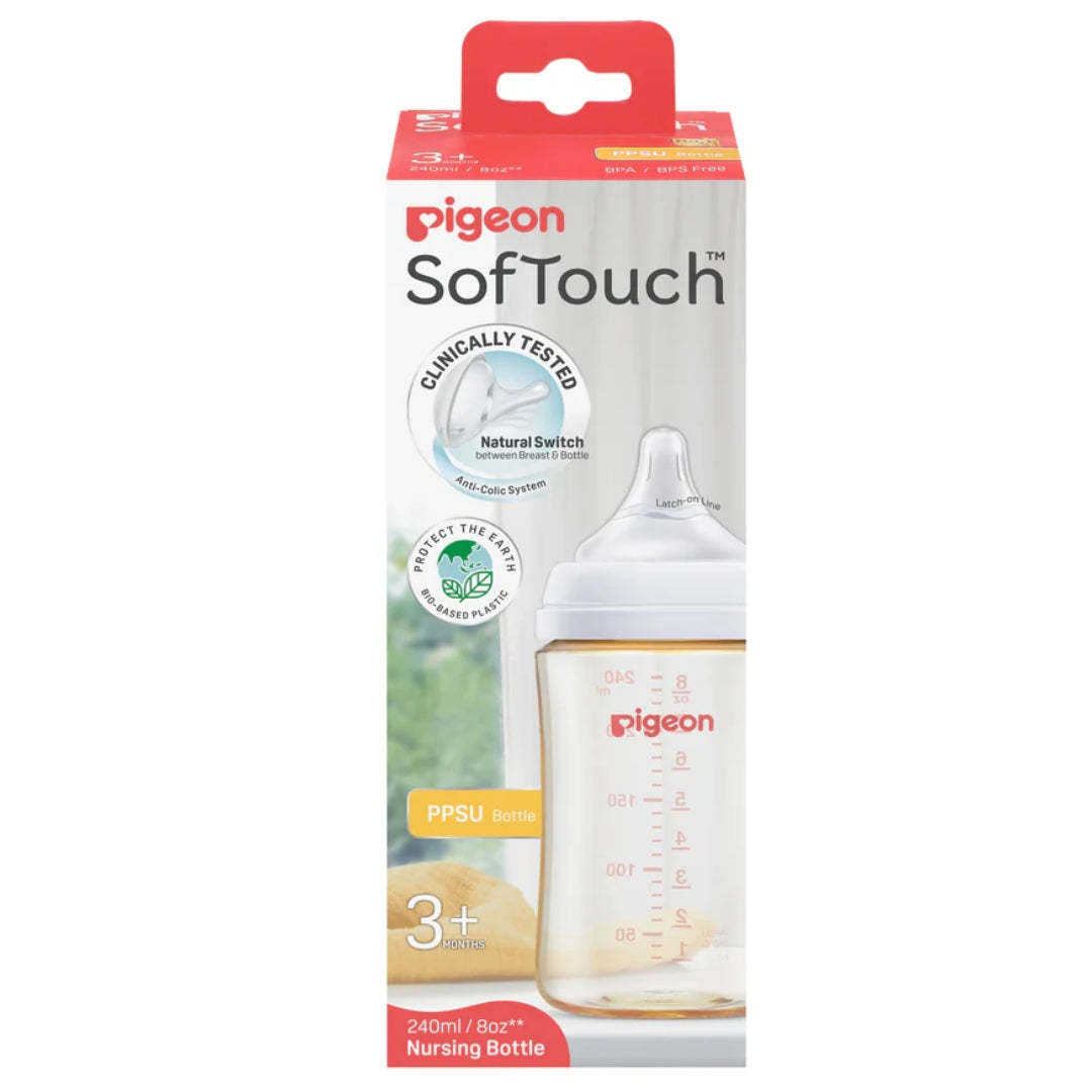 Pigeon Softouch BPP Bottle PPSU 240ml (3m+)